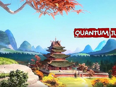 搞笑中國風三維動畫短片視頻—《Quantum Jump》—小和尚的量子跳躍