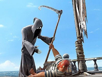 逗比死神又來了 創意三維動畫短片——《Death Sails》死亡風帆
