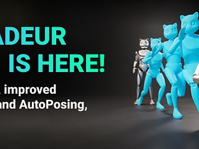 AI角色三維動畫制作工具 Cascadeur 2025.1 版本新功能和改進